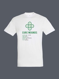 An image of ShopDND's Cure Wounds hoodie.