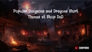 Popular Dungeons and Dragons Shirt Themes at Shop DnD