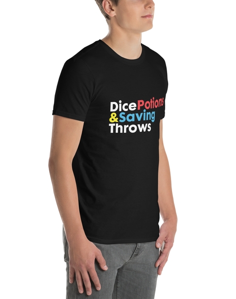 Dice, Potions &amp; Saving Throws T-Shirt