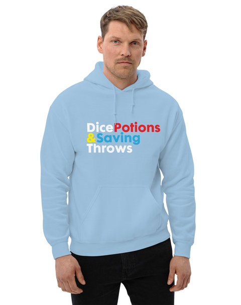 Dice, Potions & Saving Throws Hoodie
