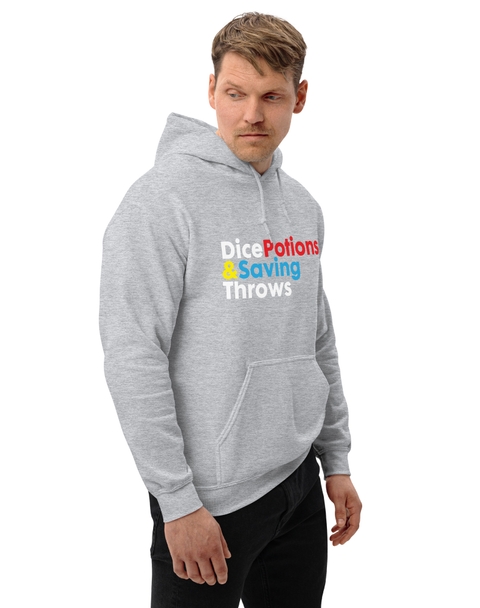 Dice, Potions &amp; Saving Throws Hoodie