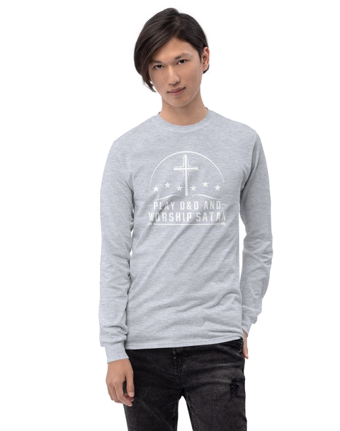 Play DND & Worship Satan Long Sleeve Shirt