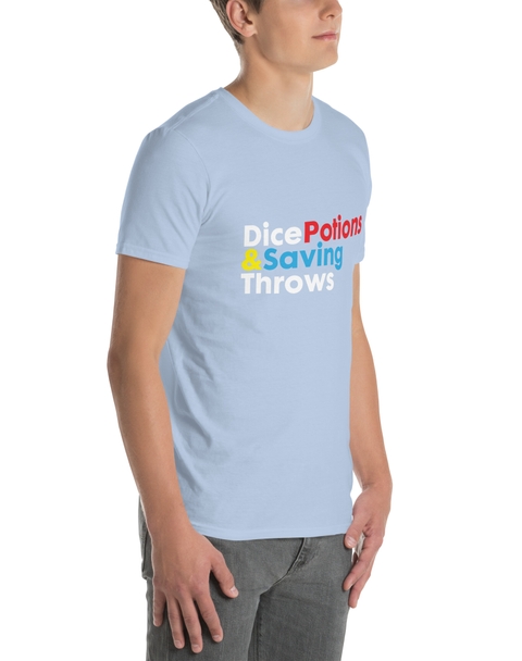 Dice, Potions &amp; Saving Throws T-Shirt