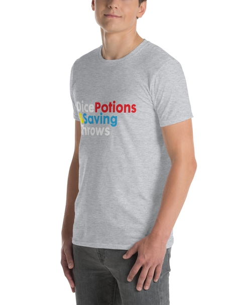Dice, Potions &amp; Saving Throws T-Shirt