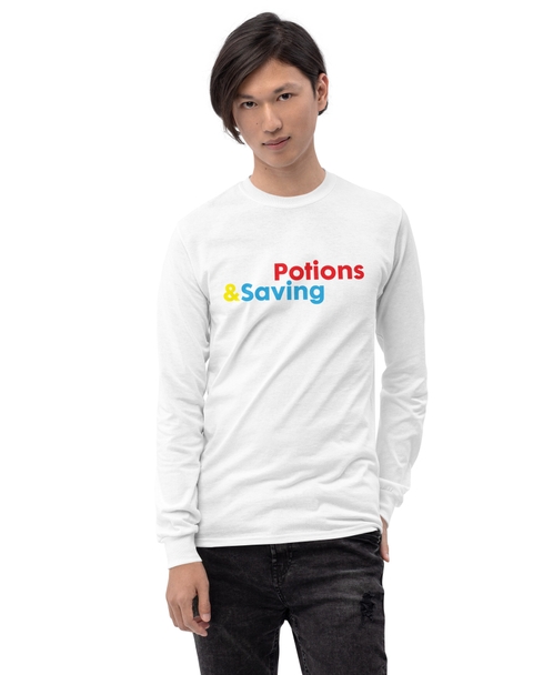 Dice, Potions &amp; Saving Throws Long Sleeve Shirt