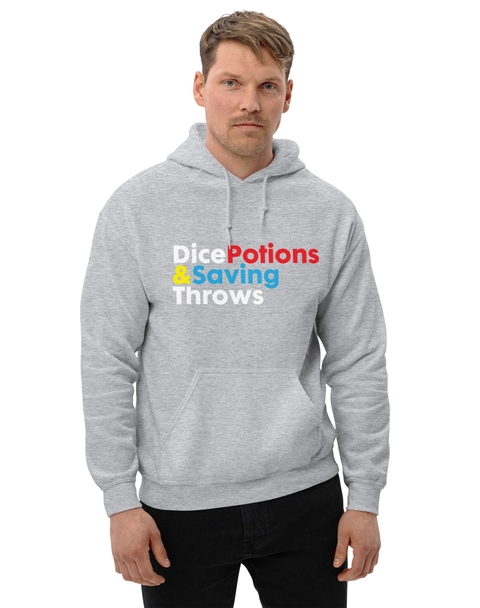 Dice, Potions &amp; Saving Throws Hoodie