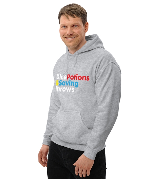 Dice, Potions &amp; Saving Throws Hoodie
